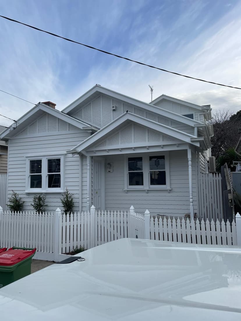 exterior painting of a house